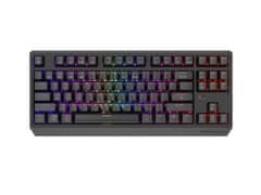 Genesis herní klávesnice THOR 230/TKL/RGB/Outemu Red/Bezdrátová USB + Bluetooth/US layout/Černá