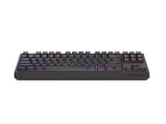 Genesis herní klávesnice THOR 230/TKL/RGB/Outemu Panda/Bezdrátová USB + Bluetooth/US layout/Černá