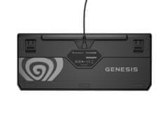Genesis herní klávesnice THOR 230/TKL/RGB/Outemu Panda/Drátová USB/US layout/Naval Blue Positive