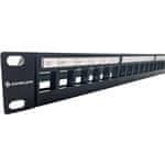 Patch panel Conexpro modulární neosazený 24pozic, 1U