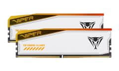 Patriot VIPER ELITE 5 TUF GAMING RGB HS 48GB DDR5 6600MT/s / DIMM / CL34 / 1,4V / Kit 2x 24GB