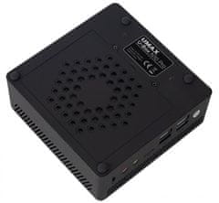 Umax Mini PC U-Box N10 Pro/ N100/ 8GB/ 256GB SSD/ HDMI/ VGA/ DP/ 4x USB 3.0/ BT/ Wi-Fi/ 2x LAN/ W11 Pro