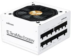 Zalman zdroj ZM1200-TMX2 WH/ 1200W / zdroj ZM1200-TMX2 WH/ 1200W / ATX3.0 / active PFC / modulární / 80 Plus Gold