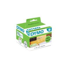 Dymo Plastové štítky LW, 89x36 mm, transp., 260 ks