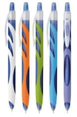 Sakota Kuličkové pero Blue Wave - modrá náplň, jehlový hrot, 0,5 mm