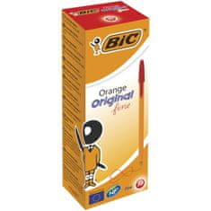 Bic Kuličkové pero s víčkem Orange, červené