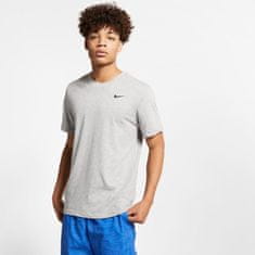 Nike Tričko na trenínk šedé L Dry Tee Crew Solid