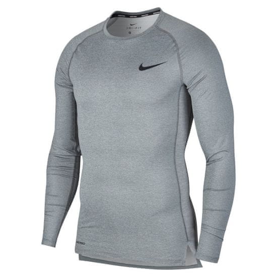 Nike Tričko na trenínk šedé Pro Top Compression Crew