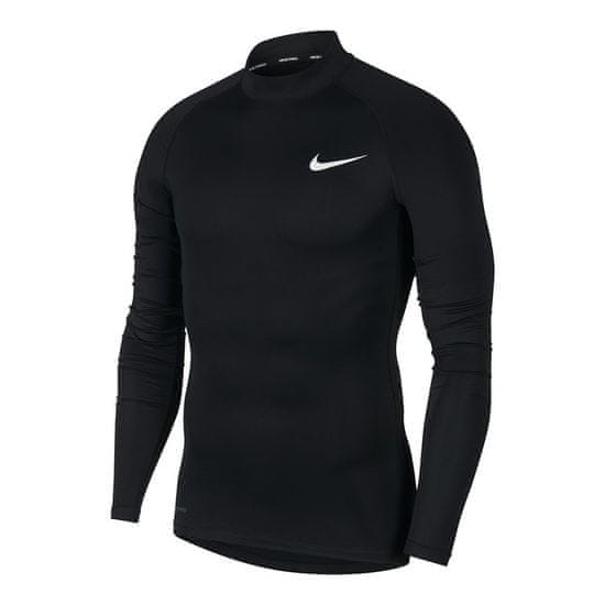 Nike Tričko na trenínk černé XXL Top Tight LS Mock
