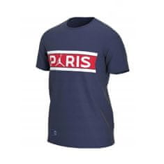 Nike Tričko tmavomodré M X Paris Saintgermain Psg Wordmark