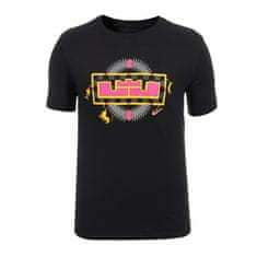 Nike Tričko černé L Koszulka Lebron James Lbj Crown Drifit Tshirt