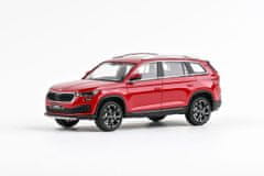 Abrex Škoda Kodiaq FL (2021) Červená Velvet Metalíza ABREX 1:43