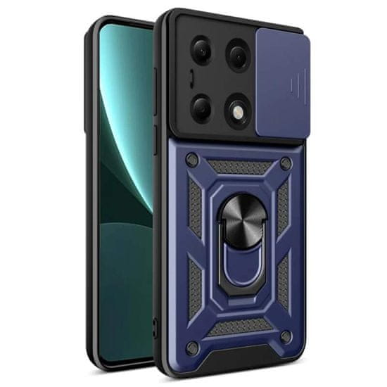 Techsuit Kryt Xiaomi Redmi Note 13 Pro 4G / Poco M6 Pro 4G Techsuit CamShield Pro modrý