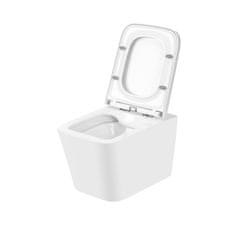 BPS-koupelny Závěsný WC komplet bez příruby UpTrend Gravis TR2216, včetně sedátka