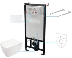 BPS-koupelny WC set Hiacynt NEW 6v1, podomítkový systém + toaleta - CDYA6ZPW