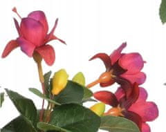 Kaemingk Umělá květina fuchsie v černém květináči 30cm 1ks