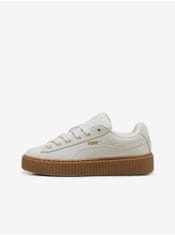 Puma Bílé dámské kožené tenisky Puma x Fenty Creeper Phatty 41