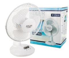 Adler AD 7302 Stolní ventilátor 23 cm 56 Db 45 W