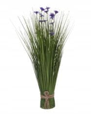 Koopman Umělá tráva s květinami 52 cm