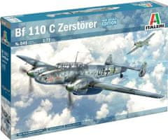 Italeri Bf-110 C3/C4 Zerstörer, Model Kit letadlo 0049, 1/72