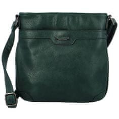 Romina & Co. Bags Trendy dámská koženková crossbody kabelka Diana, zelená