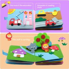 Montessori 3D kniha na procvičení smyslů | FIRSTBOOK Kapitola druhá