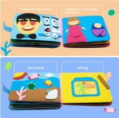 Montessori 3D kniha na procvičení smyslů | FIRSTBOOK Kapitola druhá
