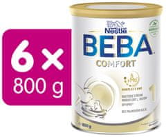 BEBA COMFORT 1, 5 HMO počáteční kojenecké mléko, 6 x 800 g