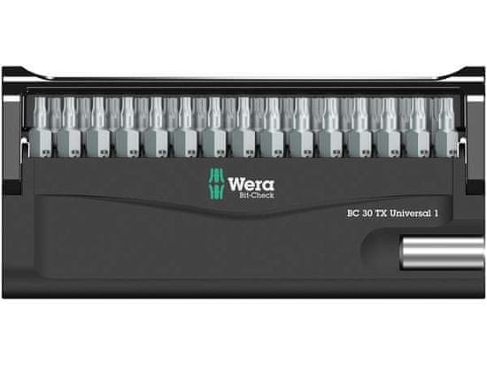 Wera Wera 057900 Šroubovací bity 1/4" Bit-Check 30 TX Universal 1 SB (Sada 30 dílů)