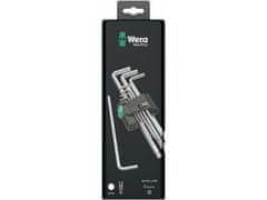 Wera Wera 073391 950/9 Hex-Plus 1 SB Sada zástrčných klíčů, metrická, chromovaná