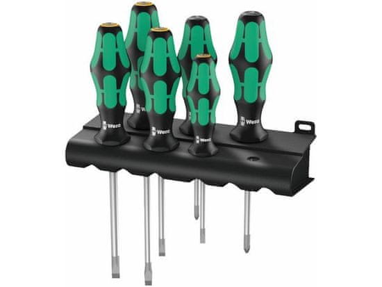 Wera Wera 105656 Sada šroubováků Kraftform Plus Lasertip 334/355/6 Rack