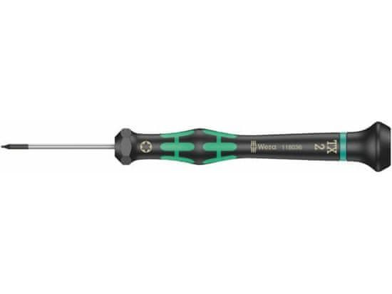 Wera Wera 118036 Šroubovák TORX TX 2x60 mm k použití v elektronice Kraftform Micro typ 2067