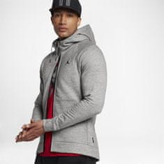 Nike Mikina šedá 173 - 177 cm/S Jordan Sportswear Wings Fleece Fullzip 860196 063