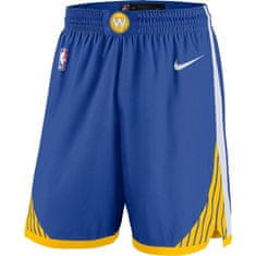 Nike Kalhoty basketbalové modré 193 - 197 cm/XXL Nba Golden State Warriors Icon Edition Swingman