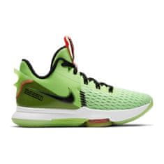 Nike Boty basketbalové zelené 42 EU Lebron Witness V Volt