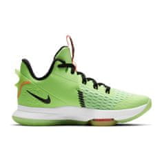 Nike Boty basketbalové zelené 42 EU Lebron Witness V Volt