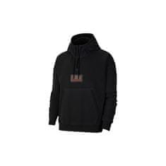 Nike Mikina černá 188 - 192 cm/XL M J 23ENG Flc PO Hoodie