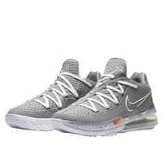 Nike Boty basketbalové šedé 42.5 EU Lebron Xvii Low Particle Grey