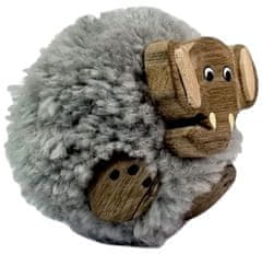 Dvěděti 2Kids Toys Dřevěná magnetka velká pompon Slon