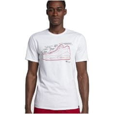 Nike Tričko bílé L AJ3 Tee 2