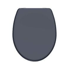 BPS-koupelny WC prkénko Duroplast Soft Close Dark Grey 82304