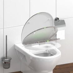 BPS-koupelny WC prkénko Duroplast Soft Close Ginko and Wood 82154