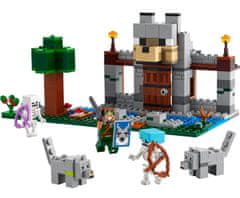 LEGO Minecraft 21261 Vlčí pevnost