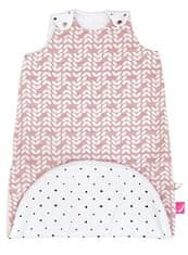 Motherhood Vak spací 2v1 ZIP-A-Round Beige mušelínový Pink Classics 3-18m 0,5 tog