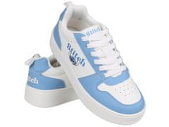 sarcia.eu Stitch and Andzia Disney Dámské nízké tenisky, modrobílé sportovní boty 38 EU