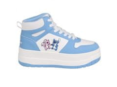 sarcia.eu Stitch Disney Dámské vysoké tenisky, modrobílé sportovní boty 38 EU 
