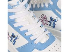 sarcia.eu Stitch Disney Dámské vysoké tenisky, modrobílé sportovní boty 40 EU 