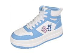 sarcia.eu Stitch Disney Dámské vysoké tenisky, modrobílé sportovní boty 39 EU 