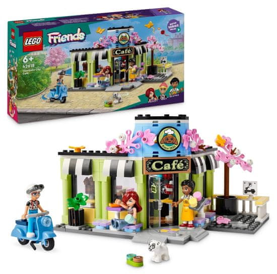 LEGO Friends 42618 Kavárna v městečku Heartlake