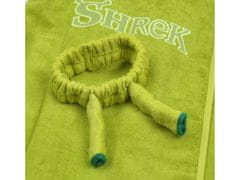 sarcia.eu Shrek Zelený bavlněný ručník s ramínky + čelenka XS-S